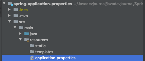 application_properties file